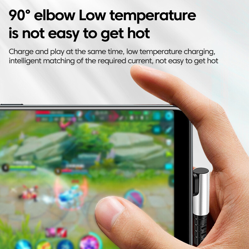 25 CM 50 CM 90 stupnjeva kratki kabel USB tip C do tipa C 6A brzo punjenje USB C kabel za iPhone 15 Huawei Xiaomi Power bank