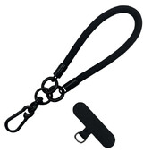 Uzica za mobilni telefon Viseći ukrasi za nošenje Uvrnuto uže Privjesak protiv gubitka, modni, grubi, jaki, kratki remeni