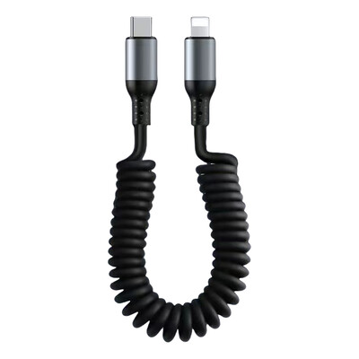 100/27/66W 6A teleskoopkiirlaadimisjuhe USB-tüüpi C kiirlaadimise andmejuhtme USB-autolaadija kaabel iPhone'i jaoks 15 14 13 12