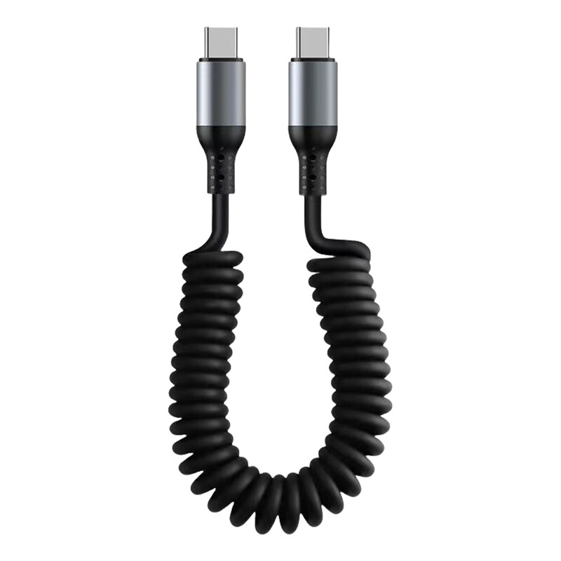 100/27/66W 6A teleskoopkiirlaadimisjuhe USB-tüüpi C kiirlaadimise andmejuhtme USB-autolaadija kaabel iPhone'i jaoks 15 14 13 12