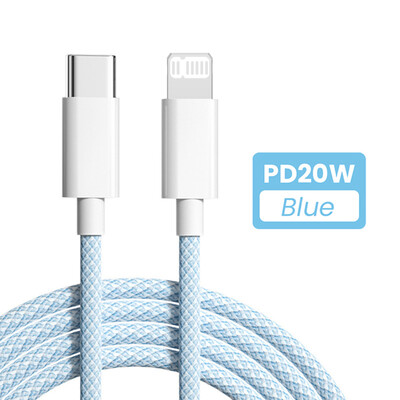 Tip C kabel PD20W podatkovni kabel za brzo punjenje za iPhone 14 13 12 11 Pro Max XS XR 6s 7 8 Plus iPad USB C na ios žica punjača