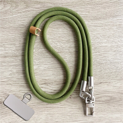 120CM modni gradijent užad za mobilni telefon Vanjski konop preko tijela koji visi oko vrata Naramenica Telefonska kopča za lanac protiv gubitka