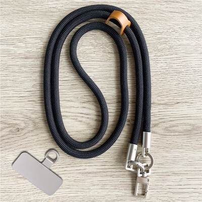 120CM modni gradijent užad za mobilni telefon Vanjski konop preko tijela koji visi oko vrata Naramenica Telefonska kopča za lanac protiv gubitka