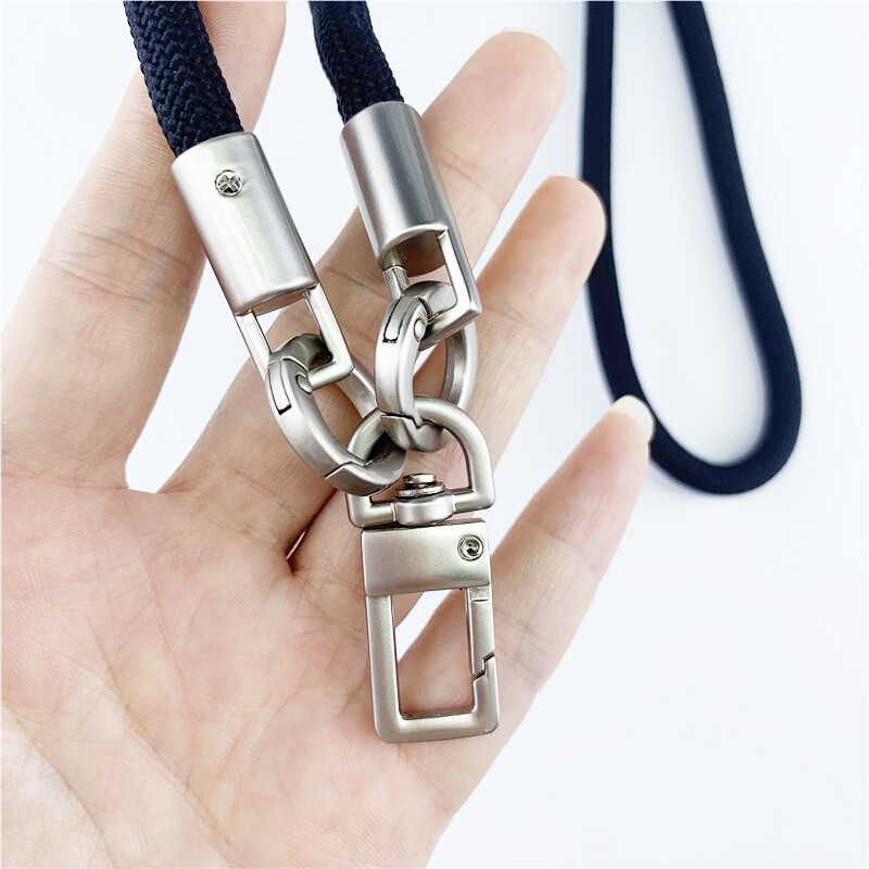 120CM visokokvalitetna metalna kopča Remen za telefonsku vrpcu Odvojivi kabel oko vrata Univerzalni remen preko tijela za uže za mobitel