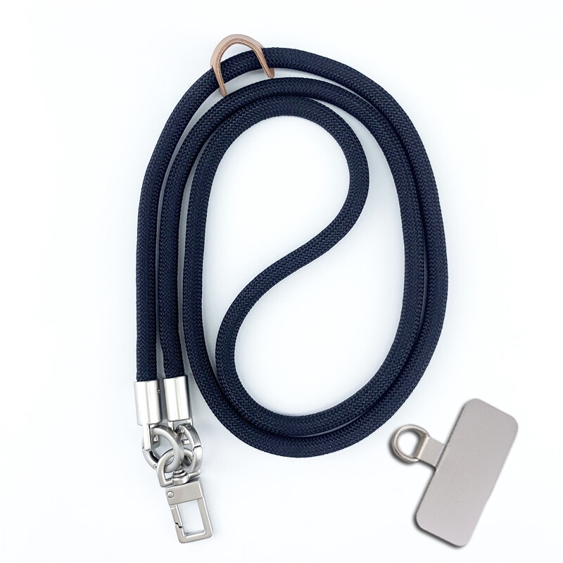 120CM visokokvalitetna metalna kopča Remen za telefonsku vrpcu Odvojivi kabel oko vrata Univerzalni remen preko tijela za uže za mobitel