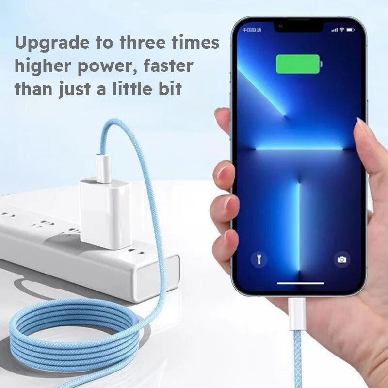 60W USB tip C na USB C kabel za Samsung Galaxy S24 za iPhone 15 16 Macbook Xiaomi PD punjač za brzo punjenje 5A brzi USB C