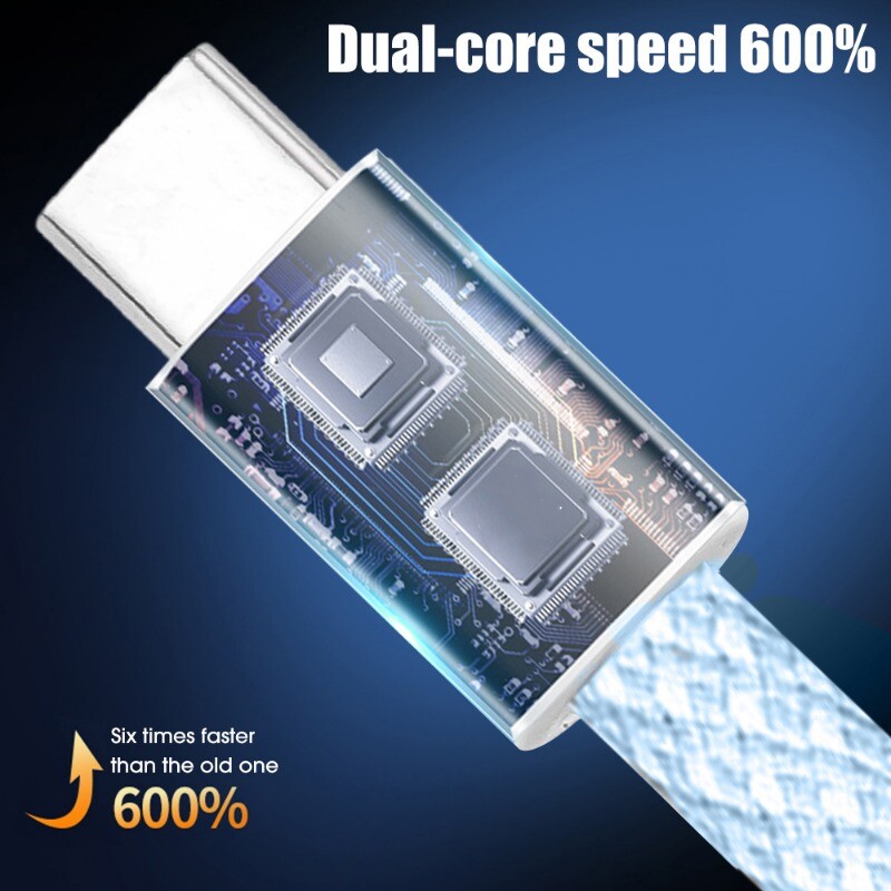 Cablu de date țesut tip C 120w 0,25 M-3 m Cablu de date rapid USB tip C extra lung pentru telefon mobil Cameră VR Android IPhone Universal