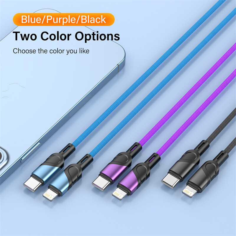 USB C kabel za iPhone 11 12 13 14 pro Max X XS XR 8 SE 27W kabel za brzo punjenje tipa C do osvjetljenja Datum žice za iPad Macbook 3m