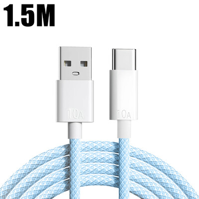 Dugi USB C kabel za mobilni telefon s brzim punjenjem USB A do tipa C najlonski pleteni kabel za Apple Carplay iPhone 16 Xiaomi Huawei prijenosno računalo