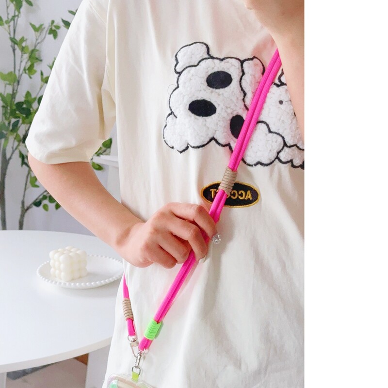 Koreja Univerzalni podesivi remen za vrpcu za telefon Uže za vješanje oko vrata Trake protiv gubitka trake Dodaci za mobitele