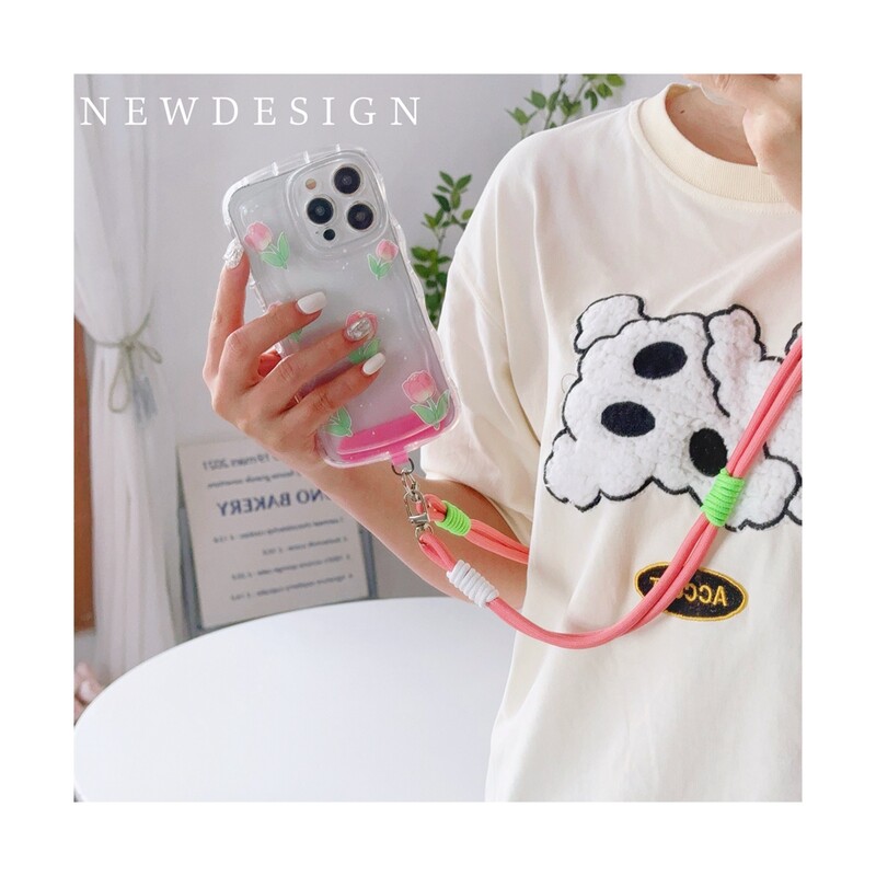 Koreja Univerzalni podesivi remen za vrpcu za telefon Uže za vješanje oko vrata Trake protiv gubitka trake Dodaci za mobitele