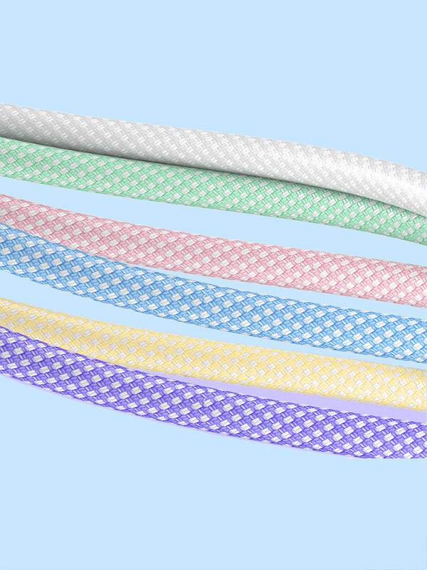 USB-C na tip C kabel u boji za Apple iPhone 15 PD 60W brzo punjenje za Huawei Xiaomi Samsung tip C Weaving Cable Cable Dodaci