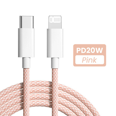 USB C кабел за iPhone 14 13 12 11 Pro Max Mini XS XR iPad PD 20W Кабел за данни за бързо зареждане USB към IOS кабел 0,3M/1M/1,5M/2M