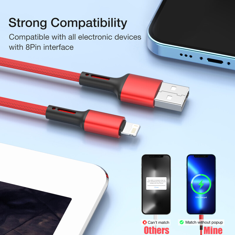 USB kabel za brzo punjenje za iPhone 14 13 12 11 Pro Max XS 10 6 6s 7 8 Plus SE 2m 3m žica Apple i Phone Data Charger kabel 2 3 metra