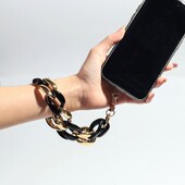 Trend akrilni šareni zdepasti lanac Telefonska traka Lanac za mobilni telefon Prijenosni dodaci za mobitele