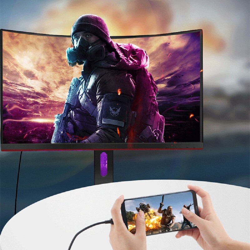 USB C u HDMI adapter, pretvarač tipa C u HDMI adapter, HDMI-kompatibilni kabelski adapter, HD-MI pretvarač, 4K USB 3.1 HDTV za Macbook