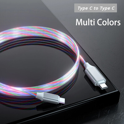 LED PD 60W USB tip C na USB C kabel za iPhone 15 Pro Max Xiaomi Huawei punjač za brzo punjenje Podatkovni kabel USB-C kabel 1m 2m