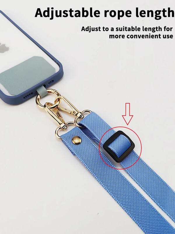 Podesivi remen za mobilni telefon protiv gubljenja uzicu za ogrlicu s univerzalnom brtvom za sve privjeske za torbice za mobilne telefone