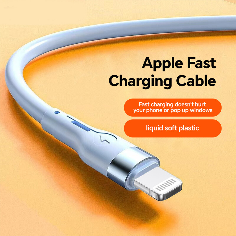 3A greito įkrovimo USB laidas, skirtas iPhone 14 11 12 13 Pro X XS Max 6 7 8 Plus SE iPad laido telefono įkroviklio duomenų laidas 1,5/2 m 6 pėdų