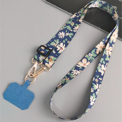 Зелени листа Регулируем кабел за врата Каишка за телефон Каишки за мобилен телефон Кръпка Държач за мобилен телефон Висящ кабел Връзки за телефон Каишка