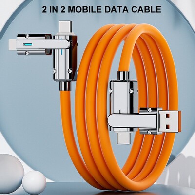 C-típusú Typec-kábel 2-in-2 66W Pd gyorstöltés USB C-USb C iPhone-hoz Alkalmas iPhone iPadhez Huawei Xiaomi Samsung Redmi