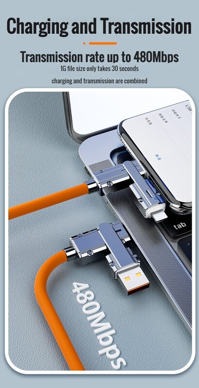 Tip C na Typec kabel 2-u-2 66W Pd brzo punjenje USB C na Usb C na iPhone Prikladno za iPhone iPad Huawei Xiaomi Samsung Redmi