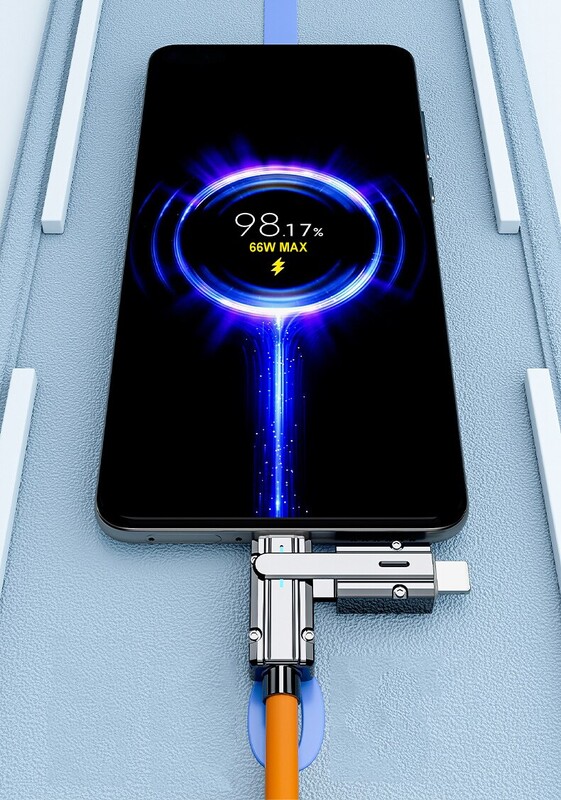 Tip C na Typec kabel 2-u-2 66W Pd brzo punjenje USB C na Usb C na iPhone Prikladno za iPhone iPad Huawei Xiaomi Samsung Redmi