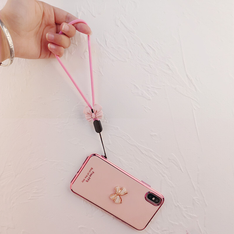 Kratka mašna, jednostavna uzica za zapešće, Uže za ruke, uže, jednostavna uzica, tipke za mobilni telefon, uže za iPhone Redmi Xiaomi