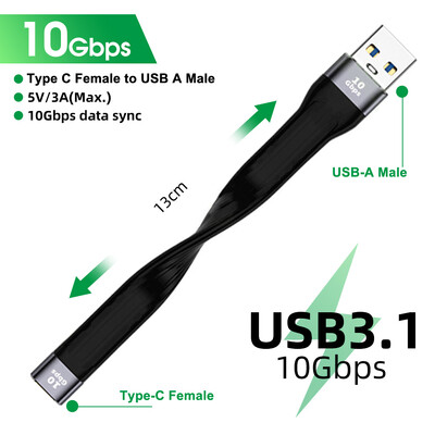 USB 4.0 Gen3 andmekaabel PD 100W 5A kiirlaadimine USB C-tüüpi C kaabel Thunderbolt 3 4K@60Hz kaabel USB Tipo C 40Gbps andmekaabel