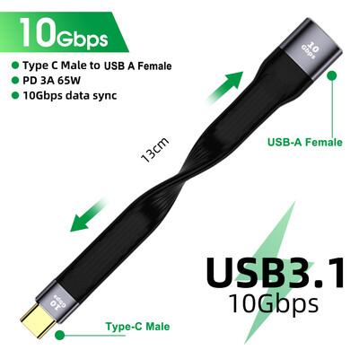USB 4.0 Gen3 andmekaabel PD 100W 5A kiirlaadimine USB C-tüüpi C kaabel Thunderbolt 3 4K@60Hz kaabel USB Tipo C 40Gbps andmekaabel