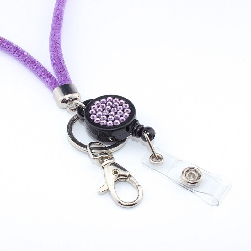 Ženska višebojna osobna iskaznica za ključeve Id Holde Uzica za ključeve Remen za telefon na uvlačenje uzice