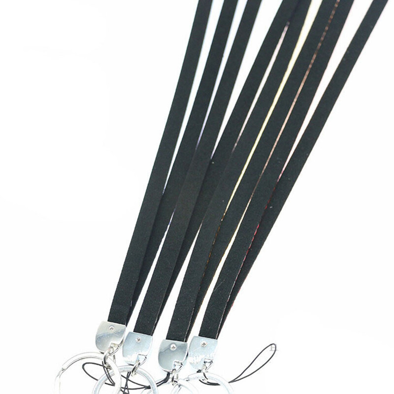 Rhinestone'i kristallist kaelapaela rinnamärk ID-kaardi hoidja, pikk kaelarihm, sädelev klamber Mobiiltelefoni kaelarihmad, mitmevärvilised naistele