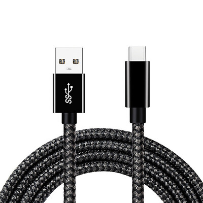 USB C кабел за iPhone 15 Pro max USB A към Type C Кабел за бързо зареждане за Xiaomi Samsung MacBook iPad 3A Кабел за данни на мобилен телефон
