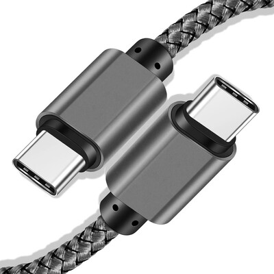 USB C-na tip C kabel za proširenje veze PD60W 5A punjač za brzo punjenje 1M najlonski podatkovni kabel za Apple 15 Ipad Huawei Xiaomi Sam