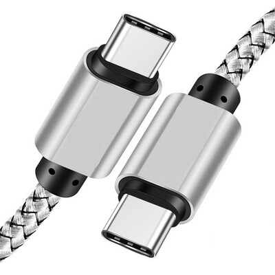 USB C-na tip C kabel za proširenje veze PD60W 5A punjač za brzo punjenje 1M najlonski podatkovni kabel za Apple 15 Ipad Huawei Xiaomi Sam