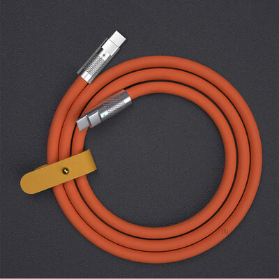 120W 7A Super brzo punjenje PD tip C tekući silikonski kabel 1M 1.5M 2M USB kabel Usb C do C kabel punjača za Xiaomi Huawei 2024