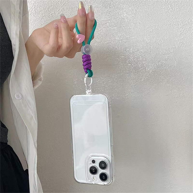 Simpatična, elegantna, sretna, užeta za telefon na ruci, vanjska užad za iPhone, univerzalna torbica, najlonska užad, štipaljka za karticu, vrpca za vješanje, remen protiv gubitka