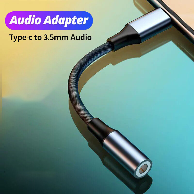 Type-C 3.5 Jack Audio kabel USB C do 3 5 MM Jack Aux adapter Telefonski dodaci Cabo Adaptador USB Tipo C USB C adapter slušalice