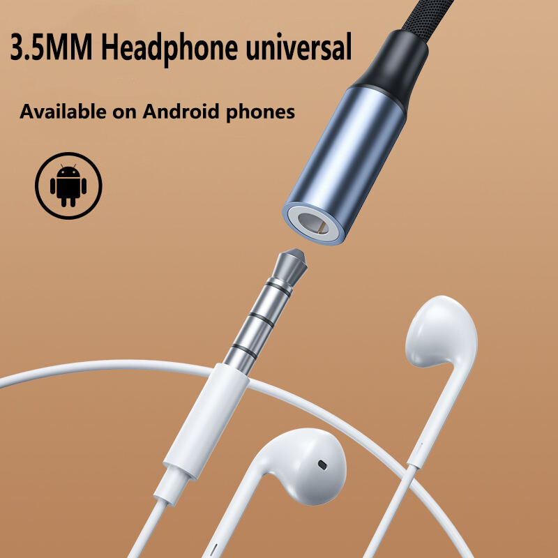 Type-C 3.5 Jack Audio kabel USB C do 3 5 MM Jack Aux adapter Telefonski dodaci Cabo Adaptador USB Tipo C USB C adapter slušalice