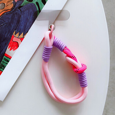 Slatka vrpca za mobilni telefon Viseći ukrasi za nošenje Uvrnuto uže Privjesak protiv gubitka Modni jaki remen za kratke naramenice
