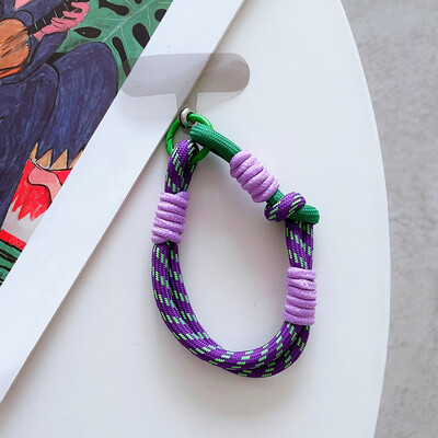 Slatka vrpca za mobilni telefon Viseći ukrasi za nošenje Uvrnuto uže Privjesak protiv gubitka Modni jaki remen za kratke naramenice