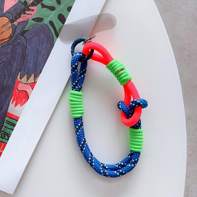 Slatka vrpca za mobilni telefon Viseći ukrasi za nošenje Uvrnuto uže Privjesak protiv gubitka Modni jaki remen za kratke naramenice