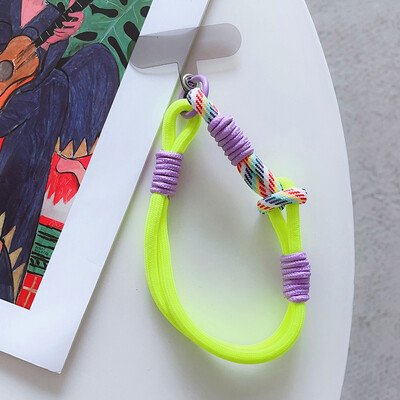 Slatka vrpca za mobilni telefon Viseći ukrasi za nošenje Uvrnuto uže Privjesak protiv gubitka Modni jaki remen za kratke naramenice