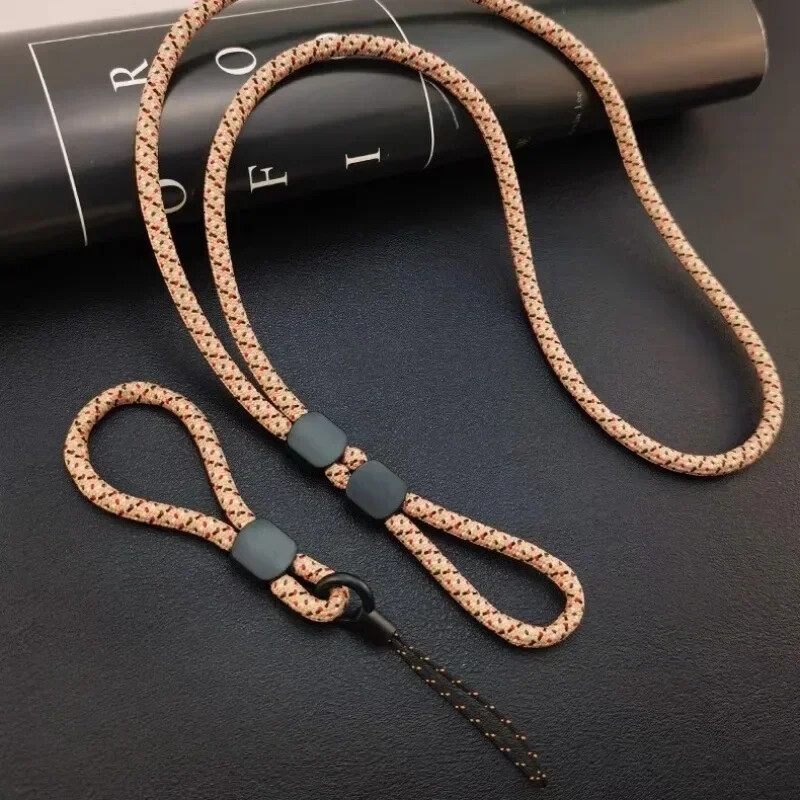 Dugačka ogrlica za vezicu za mobilni telefon Uzica za dvostruku upotrebu Kabel za remen za ruku za mobilni telefon Pametni telefon Lanac za telefon na ramenu Remen za ključeve