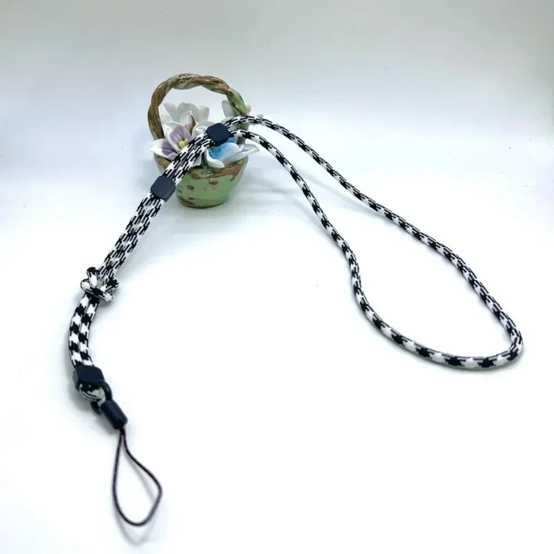 Dugačka ogrlica za vezicu za mobilni telefon Uzica za dvostruku upotrebu Kabel za remen za ruku za mobilni telefon Pametni telefon Lanac za telefon na ramenu Remen za ključeve