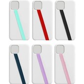 Univerzalna silikonska narukvica za telefon, elastična meka narukvica za ruku, jednostavna jednobojna držač za telefon, držač za prste, dodaci za telefon