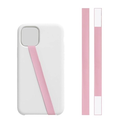 Univerzalna silikonska narukvica za telefon, elastična meka narukvica za ruku, jednostavna jednobojna držač za telefon, držač za prste, dodaci za telefon