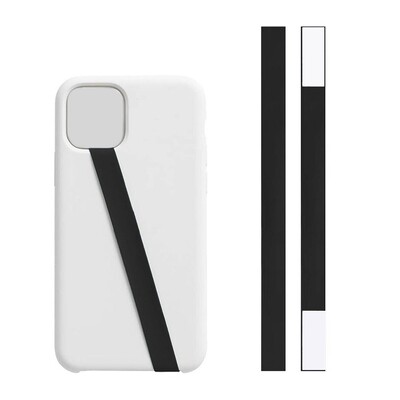 Univerzalna silikonska narukvica za telefon, elastična meka narukvica za ruku, jednostavna jednobojna držač za telefon, držač za prste, dodaci za telefon