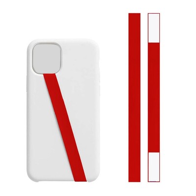 Univerzalna silikonska narukvica za telefon, elastična meka narukvica za ruku, jednostavna jednobojna držač za telefon, držač za prste, dodaci za telefon