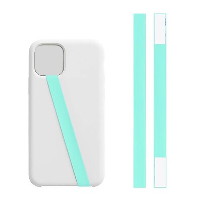 Univerzalna silikonska narukvica za telefon, elastična meka narukvica za ruku, jednostavna jednobojna držač za telefon, držač za prste, dodaci za telefon